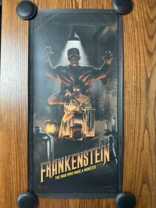 Impresión artística de póster de película de edición limitada de Juan Ramos - Frankenstein | BNG Mondo - Imagen 1 de 6