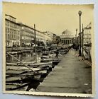 Orig Foto Triest Trieste Italia 1958 Hafen Boote