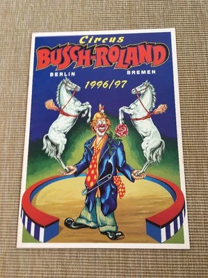 Programmheft I Zirkus Busch-Roland I 1996/1997 - Bild 1 von 2