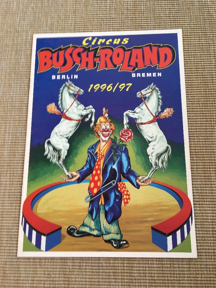 Programmheft I Zirkus Busch-Roland I 1996/1997 - Bild 1 von 2