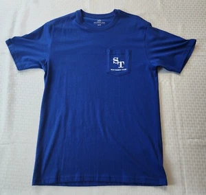 Southern Tide SS Blue Pocketed T-Shirt Men's Small MSRP $42 - Picture 1 of 6