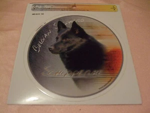 1 autocollant - motif chien  SCHIPPERKE BIS - Picture 1 of 1