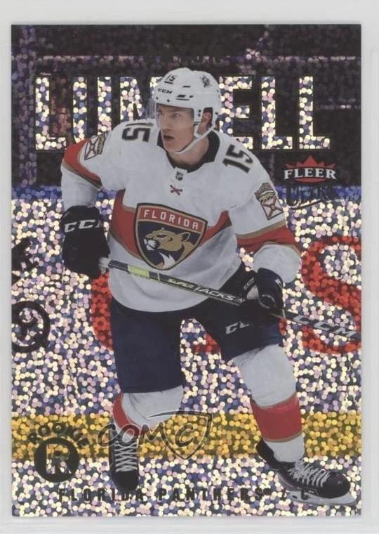 2021-22 Fleer Ultra Rookies Speckled Rainbow Foil Anton Lundell #241 Rookie RC - Image 1 of 2