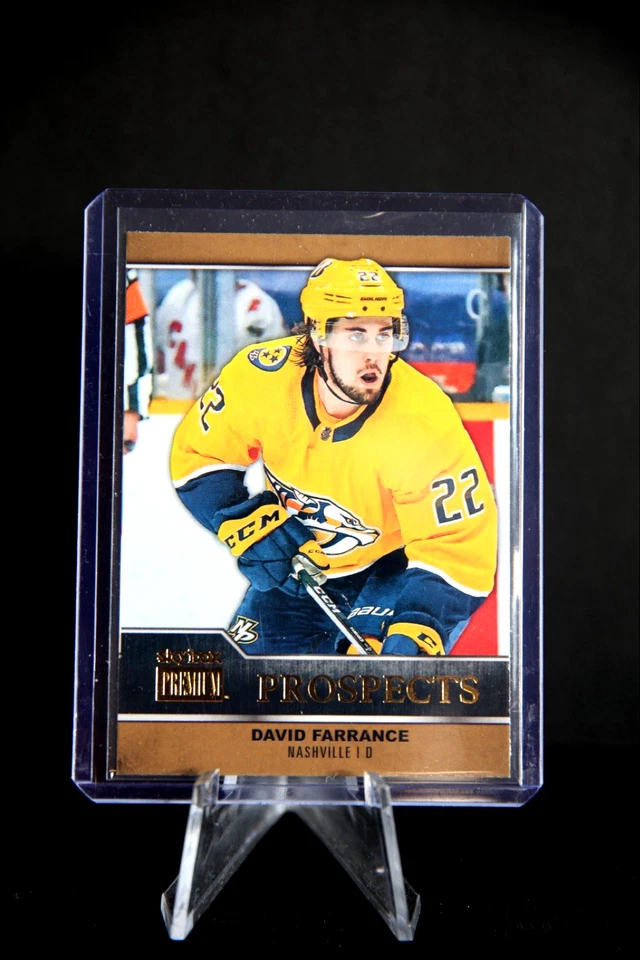 2021-22/21-22 UD SKYBOX METAL UNIVERSE DAVID FARRANCE PREMIUM PROSPECTS # PP-22 - Image 1 of 2