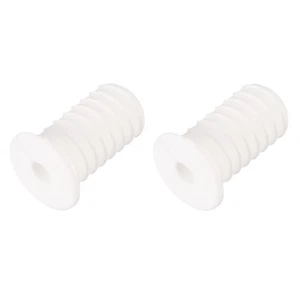 2 Piezas Ojales de Pared para Cables 3/4" con Agujero de 7mm Blanco con Rosca - Imagen 1 de 6