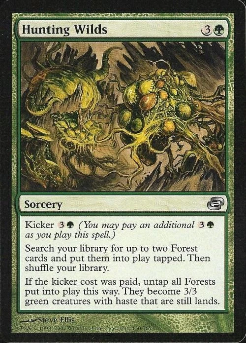 Hunting Wilds - Medium Play MTG Planar Chaos - Image 1 of 1