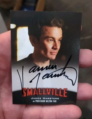 JAMES MARSTERS CRYPTOZOIC SMALLVILLE AUTÓGRAFO AUTOMÁTICO MILTON FINE BRAINAC SP - Imagem 1 de 2