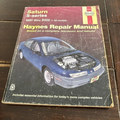 Manual de servicio de reparación Haynes 87010 Saturn serie S 1991 a 2002 Foto 1 de 4