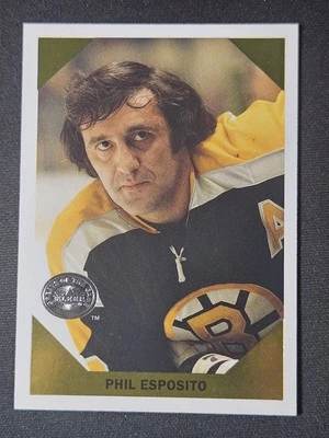 01-02 Fleer Phil Esposito Hockey Greats 🚨🚨🚨 Boston Bruins  - Image 1 of 2