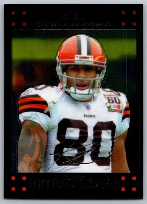 2007 Topps Chrome Kellen Winslow Cleveland Browns #TC87 - Image 1 of 2