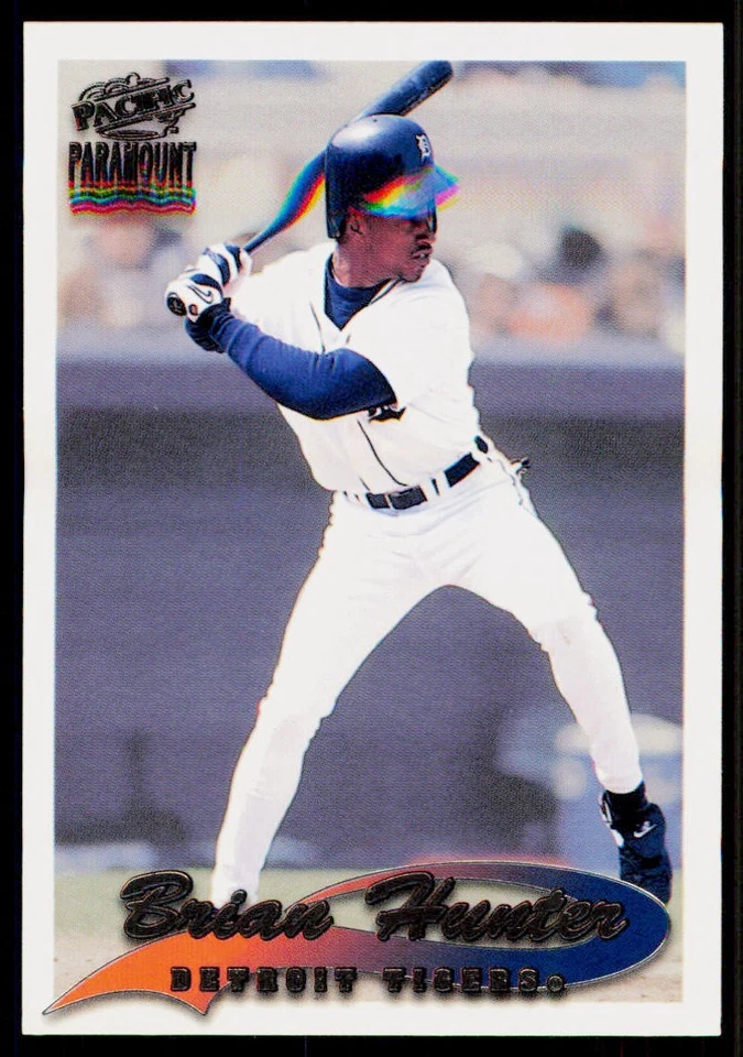 1999 Pacific Paramount #90 Brian Hunter Detroit Tigers Baseball Card - Image 1 of 2