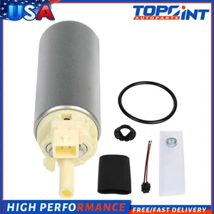 Electric Fuel Pump With Installation Kit & Strainer New Premium High Performance - Picture 1 of 10