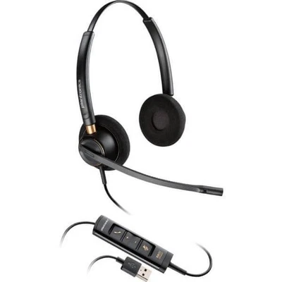 Plantronics EncorePro HW525 USB Duo PC Headset - Refurbished - Image 1 of 4