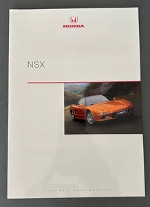 Honda NSX Sales Brochure UK Market 1999 CARM0055 - Picture 1 of 6