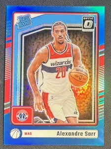 Panini Optic Alexandre Sarr Rookie RC 2024-25 Aqua Prizm/225 Wizards #276 - Imagen 1 de 2