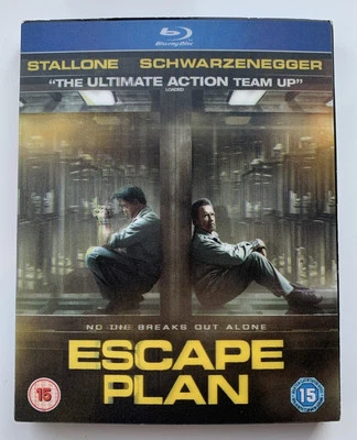 Escape Plan - Blu-ray-2014, Holographic Slipcover |  The Ultimate Action Team Up - Image 1 of 4