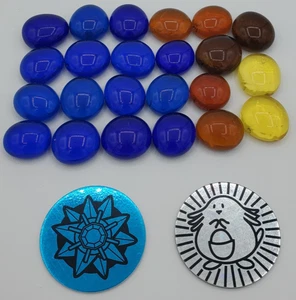 Vintage Pokemon Starmie Chansey Holo Coins 1st Gen Damage Counters WOTC 2000 Lot - Bild 1 von 14