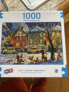 1000 Teile Puzzle Winter Wonderland - Bild 1 von 2