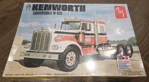 Vintage 70er AMT ERTL Kenworth konventioneller W-925 LKW Traktor offene Box versiegelt JU32 - Bild 1 von 3