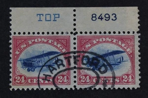 CKStamps: US Air Mail Stamps Collection Scott#C3 Used 1 Lightly Crease - Picture 1 of 2