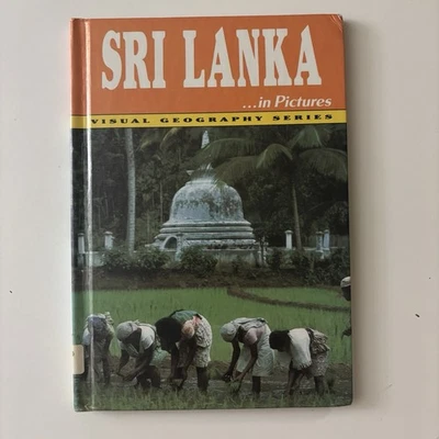 Sri Lanka In Pictures: Visual Geography Series Hardcover Book Pictures 1989 - Imagem 1 de 4