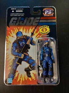 Hasbro G.i. Joe 25th Anniversary 3.75 Cobra Infantry Trooper Action Figure - Picture 1 of 3