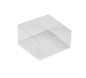 Astuccio 6x6x3 Trasparente Pz 30 Decorazioni Bomboniere Fai Da Te - Imagen 1 de 1