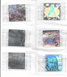Star Trek Next Generation Hologram Sticker Set Christie Graham Cookies Canadian - Picture 1 of 1