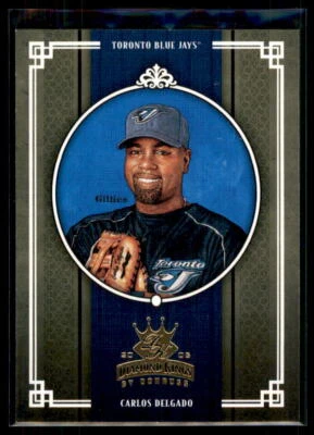 2005 Donruss Diamond Kings Carlos Delgado #240 Toronto Blue Jays - Image 1 of 2