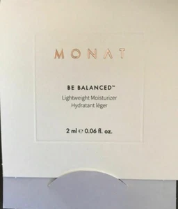 MONAT 💥 BE BALANCED LEICHTE FEUCHTIGKEITSCREME 2 X 2ml ORIGINAL PROBE - Bild 1 von 1