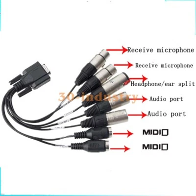 1PCS New FOR RME HDSP 9632 And AIO, Babyface Analog Rxtension Braid/Cannon Braid - Image 1 of 4