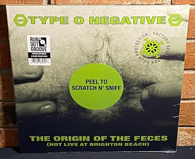 TYPE O NEGATIVE - Origin Of The Feces, Ltd ROG 2LP COLORED VINYL Gatefold New! - Image 1 of 4