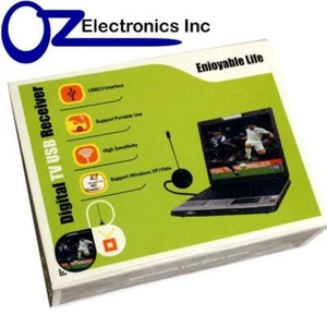 New Zealand USB HDTV TV tuner for Windows 10 DVB-T Laptop PC Record digital TV - Picture 1 of 10