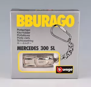 Vintage Bburago 1:87 Mercedes-Benz 300 SL Key Holder/Keyring Cod. 4513 *MIB* - Picture 1 of 3