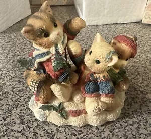 Calico Kittens - Three Little Kittens Who Lost Their Mittens - Enesco 1998 - Picture 1 of 6