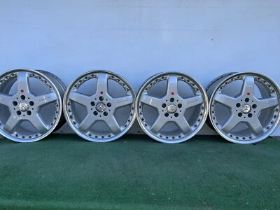 JUEGO LLANTAS MERCEDES BENZ CLASE C C230 C320 C55 AMG 18" GENUINO FÁBRICA 0EM Foto 1 de 4