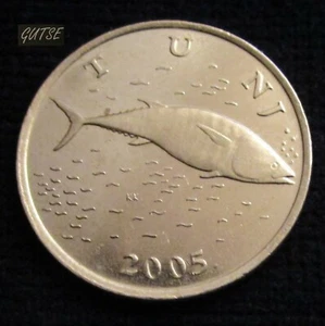 Croacia, 2 kunas 2005, atún, sin circular. - Imagen 1 de 2