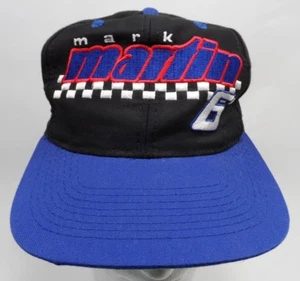 Sombrero de Colección Logo 7 Snapback Nascar Sombrero Mark Martin #6 Valvoline Racing Hat  - Imagen 1 de 8