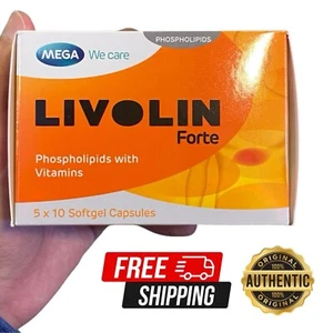 Nuevo 4 Cajas Años 50 Livolin Forte Limpieza Hígado Desintoxicación Limpieza Suplemento Envío Gratis - Imagen 1 de 9