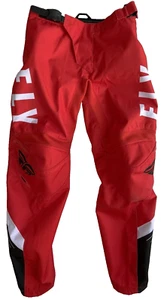 FLY RACING F-16 Off-Road Red, Black, White MX Motocross Pants Youth Boys Size 26 - Picture 1 of 9