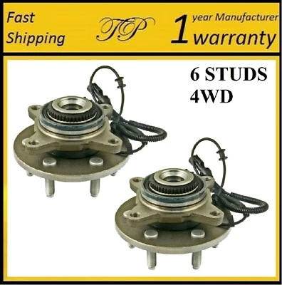 Conjunto de cojinete de cubo de rueda delantera para Ford Lobo 2004-2008 4x4 (par) Foto 1 de 3