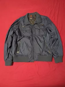 Dockers Men's Nylon Bomber Jacket Blue - Picture 1 of 7