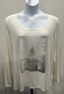 Cato women's size 22/24W (3X) with empire state building print. - Picture 1 of 6