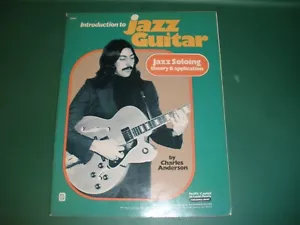 Charles Anderson Einführung in die Jazzgitarre seltenes Vintage Buch EUC (M6) - Bild 1 von 6