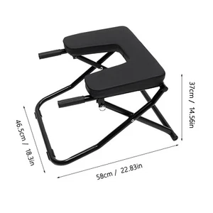 Neu Yoga Kopfstand Stuhl Bank für Inversionsübungen & Fitness Unterstützung TOP USA - Bild 1 von 12