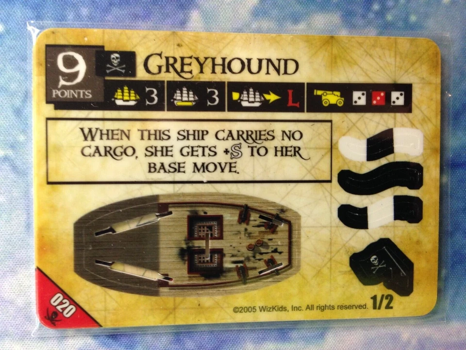 Pirates of the Spanish Main, Greyhound, #020 - Image 1 of 1