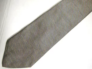 Brooks Brothers 346 Mens Necktie Tie Navy Blue Micro Checkered 58" Career - Picture 1 of 5