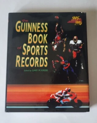 The Guinness Book of Sports Records, 1995-1996 Hardback Nostalgic - Image 1 of 4