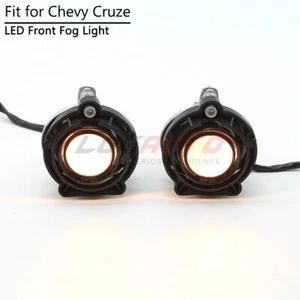 For Chevy Cruze 2016-18 Fog Light Lamp Front Bumper DRL Halogen Foglight Lights - Picture 1 of 11
