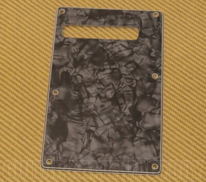 WD-STB-28BK WD 4-Ply Black Pearl Back Plate For Standard Stratocaster/Strat - Picture 1 of 1